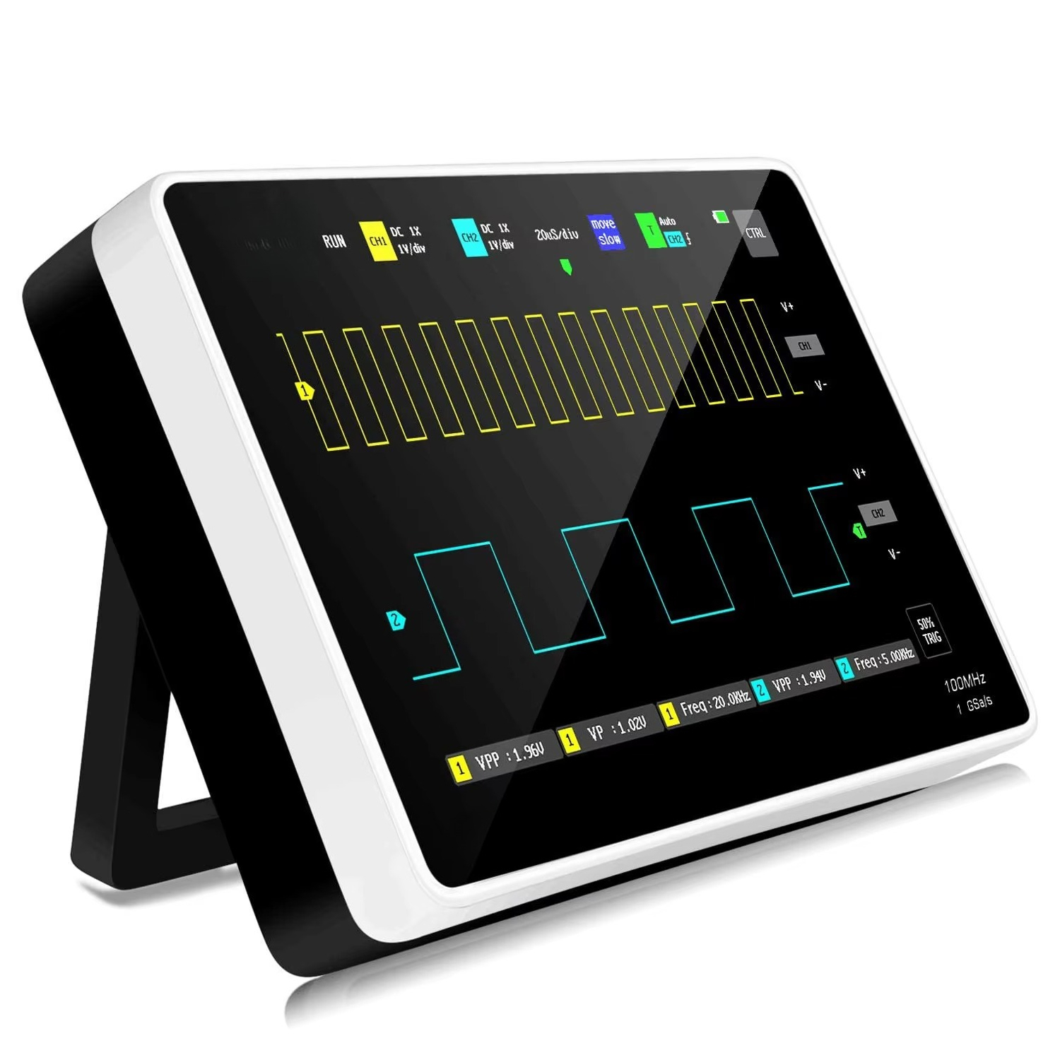 Digital Storage Oscilloscope 100Mhz - Kit de Osciloscopio Digital Portátil, 2