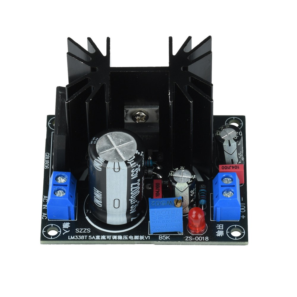 Módulo Regulador de Voltaje Li - Linear Lab Power Supply Adjustable reseña y precio
