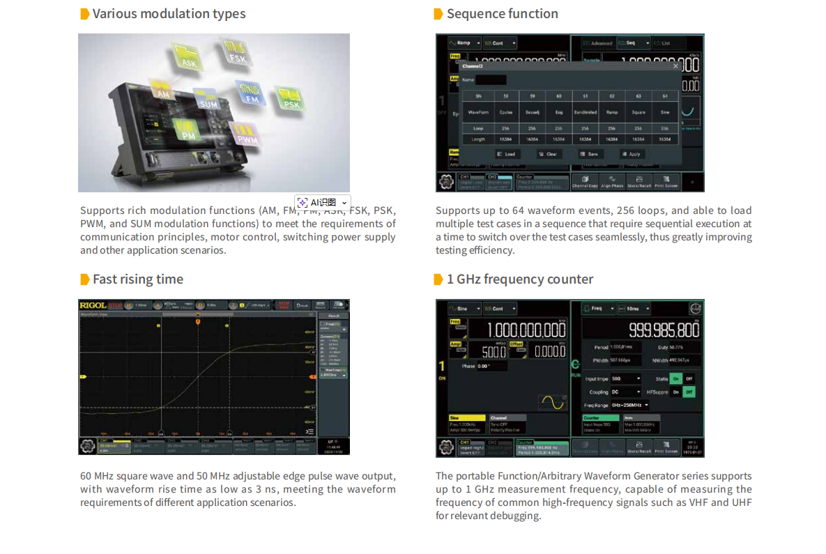Generador de Ondas Arbitrarias - Function Arbitrary Waveform Generator reseña y precio