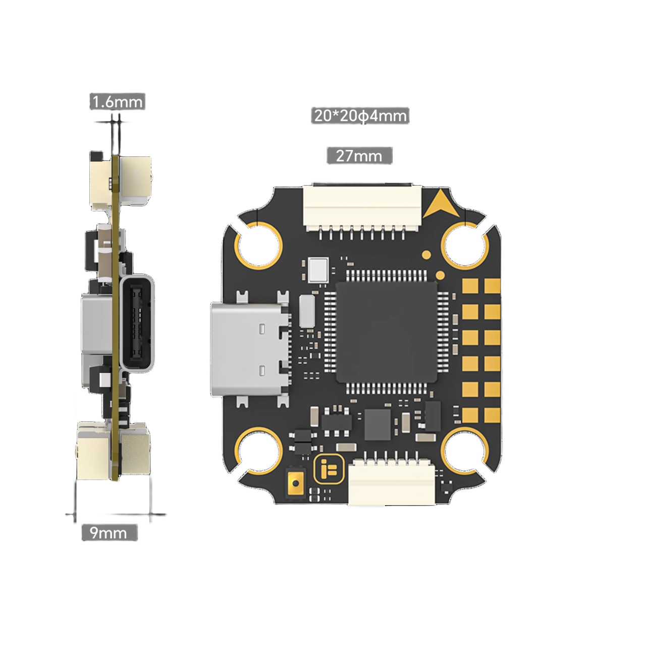 iFlight Borg F7 Mini Stack ICM - Fpv Flight Controller F7 Stack 60A reseña y precio