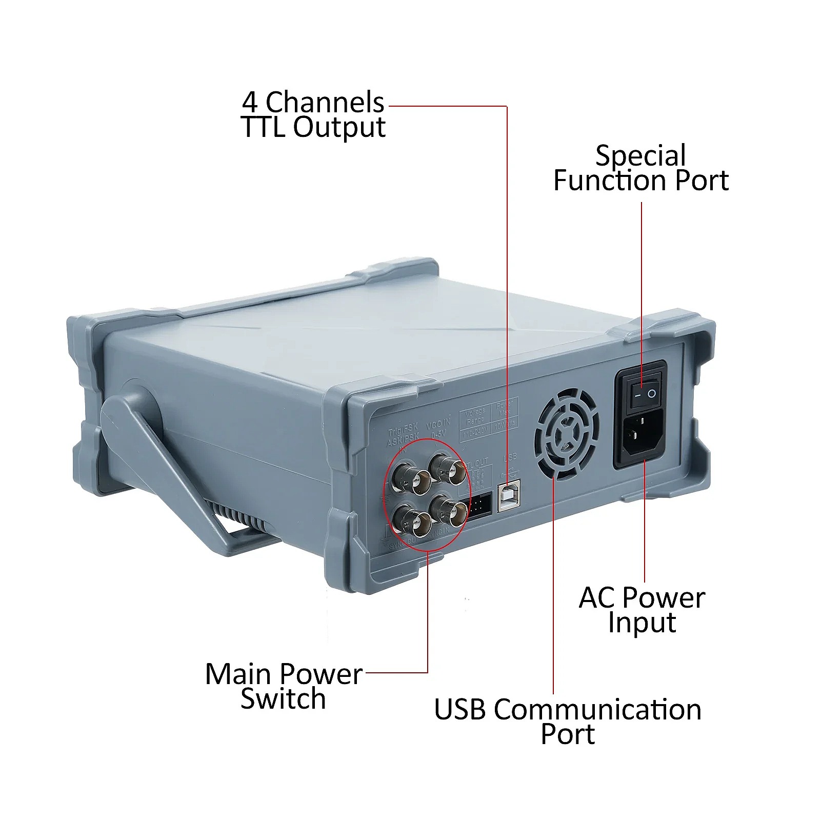 Generador de Ondas Arbitrarias - Function Arbitrary Waveform Generator reseña y precio