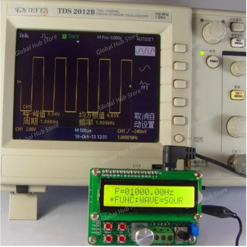 FYE050 Tipo de energía Forma d - Function Arbitrary Waveform Generator reseña y precio