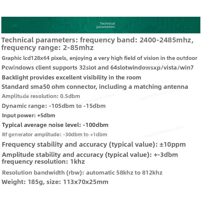 Generador de señal RF Explorer - Signal Generator Spectrum Analyzer reseña y precio