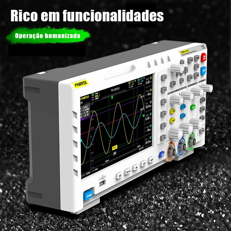 Osciloscopio Digital FNIRSI 10 - Digital Storage Oscilloscope 100Mhz reseña y precio