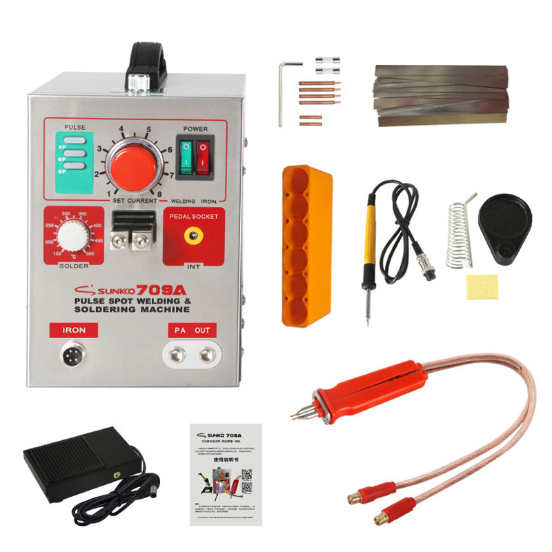 Soldadora de Puntos para Bater - Spot Welder 18650 Battery Pack reseña y precio