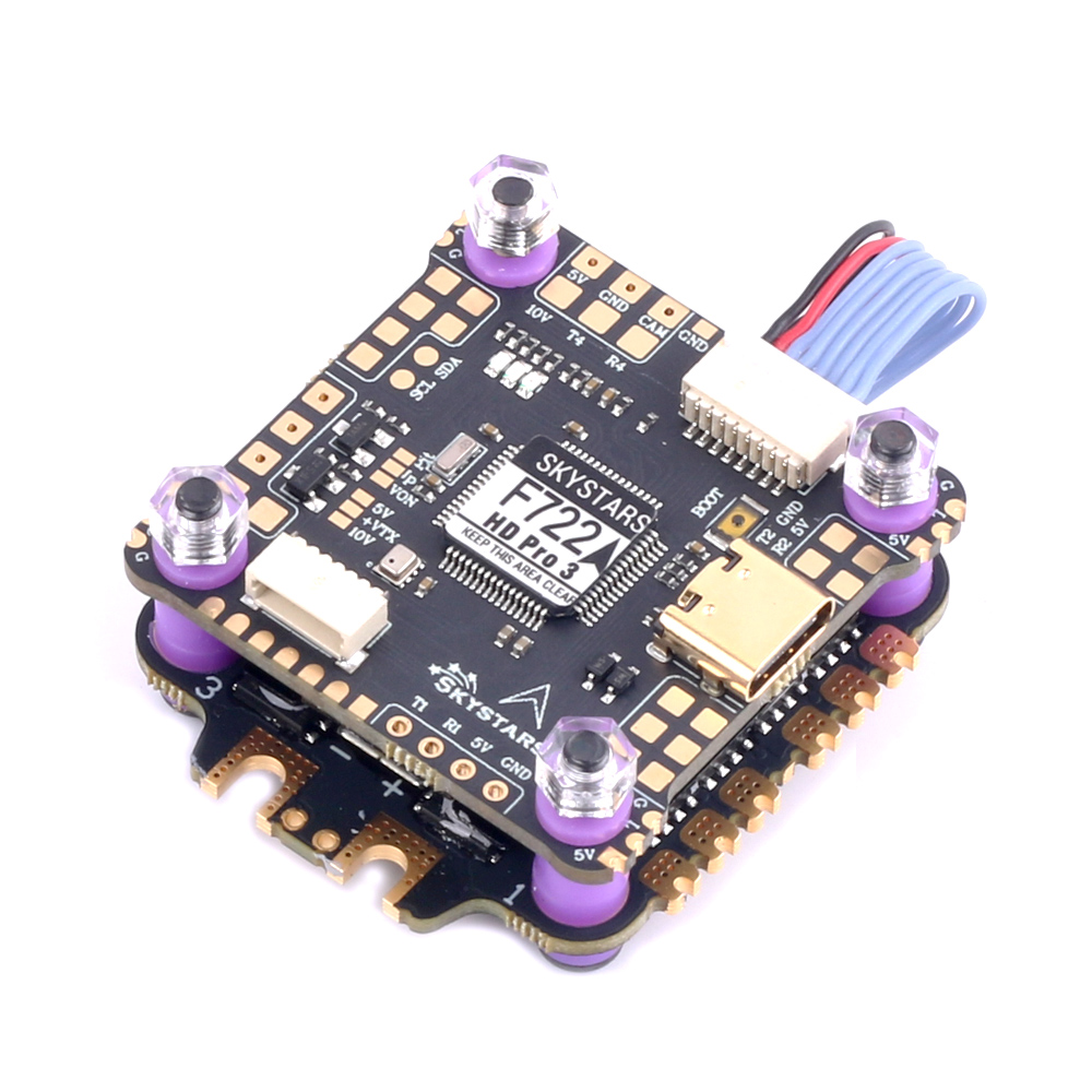 Controlador de vuelo SKYSTARS  - Fpv Flight Controller F7 Stack 60A reseña y precio