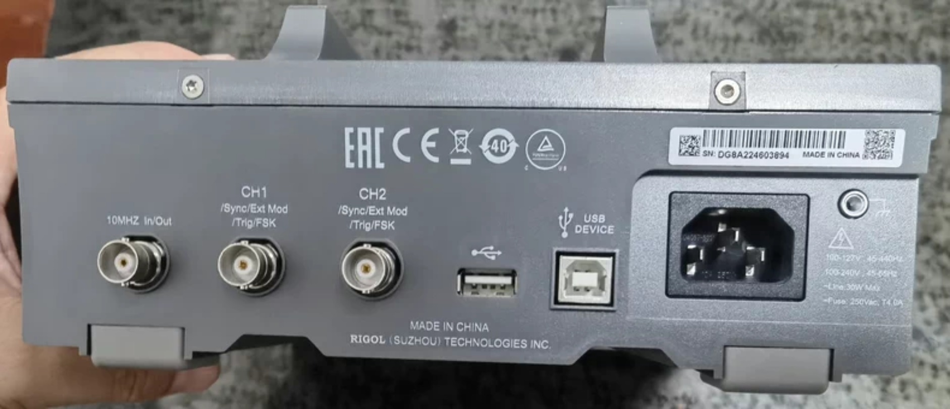 Rigol DG812 - Generador de fun - Function Arbitrary Waveform Generator reseña y precio
